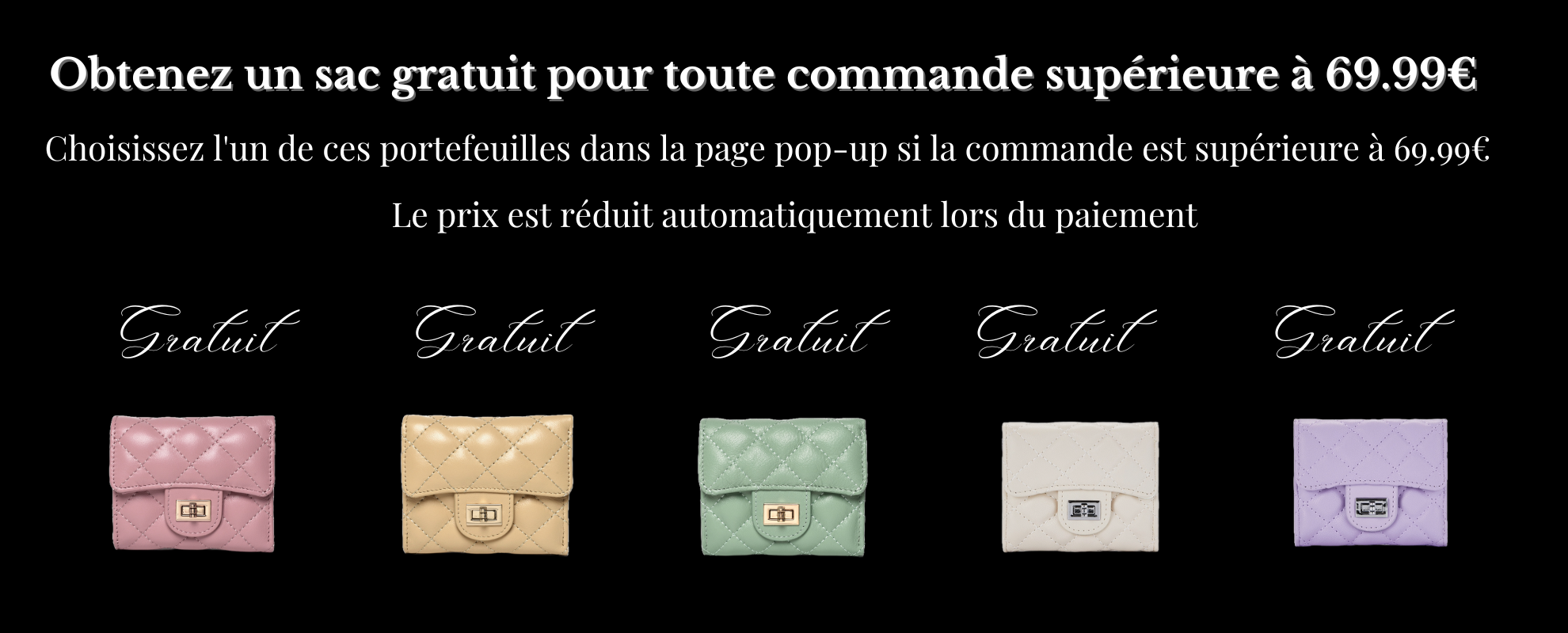 Tous les sacs