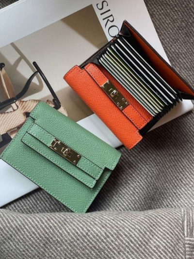 Luxury Textured Leather Cardholder - Card Holder 001