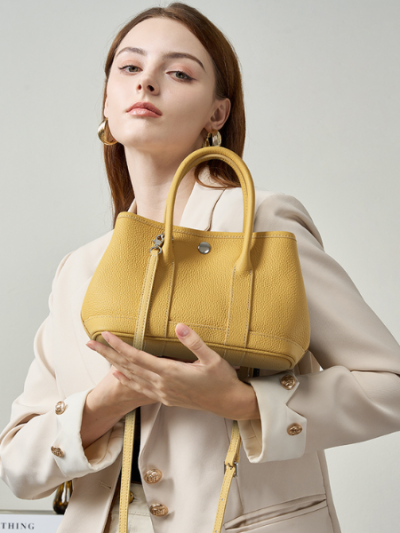 Sunshine Yellow Leather Daily - Sam