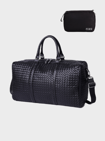 Sac de voyage sac à main avec bandoulière extra-grand sac de sport noir- Rachel