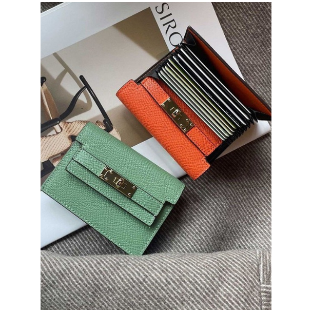 Luxury Textured Leather Cardholder - Card Holder 001