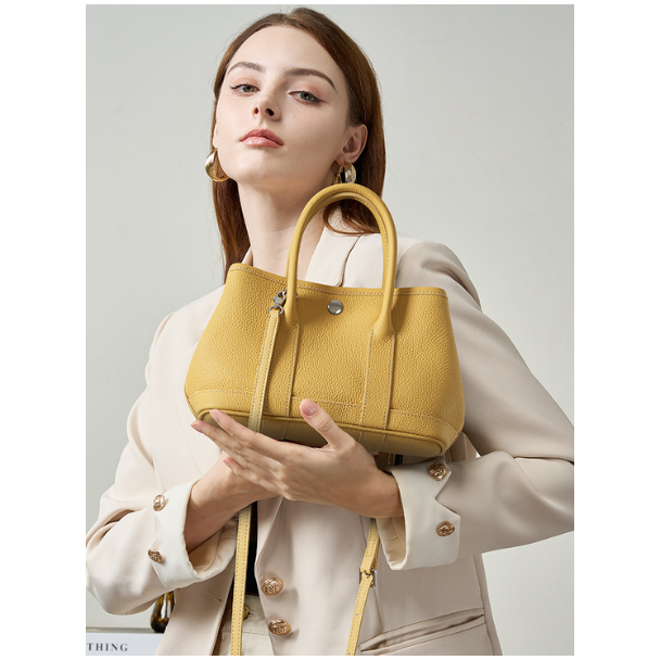 Sunshine Yellow Leather Daily - Sam