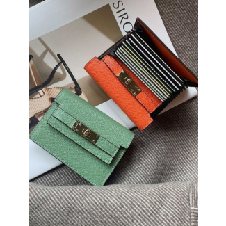 Luxury Textured Leather Cardholder - Card Holder 001