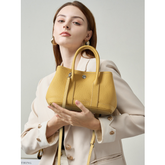 Sunshine Yellow Leather Daily - Sam