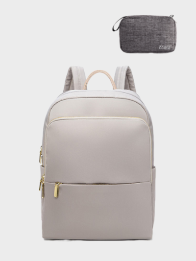 Business work school backpack lap top bag travel bag for women with wash up bag black - Linda