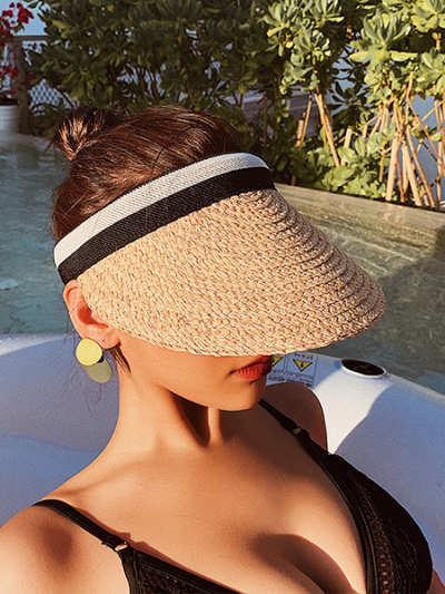 chapeau de paille chapeau antiuv pour femme - Meave