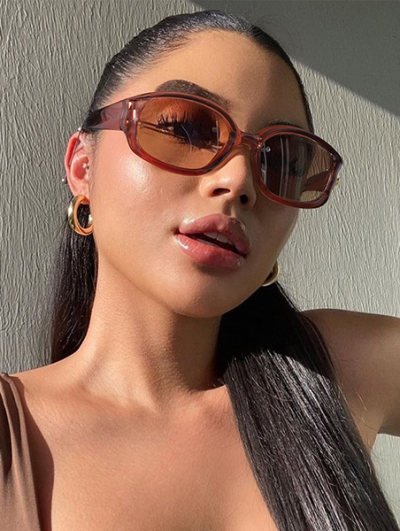 UV protection sunglasses woman black/pink/white/brown - Tina