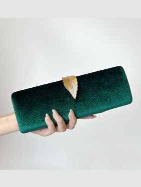 bolsa fiesta clutch bolsa de cristal bolso mujer bolso bandolera mujer verde/negro - Gracelynn