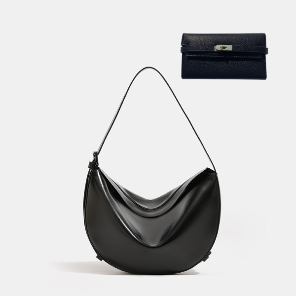 Designer black hotsell side bag